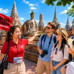 Ayutthaya UNESCO Heritage Join Tour | Round Trip from Bangkok