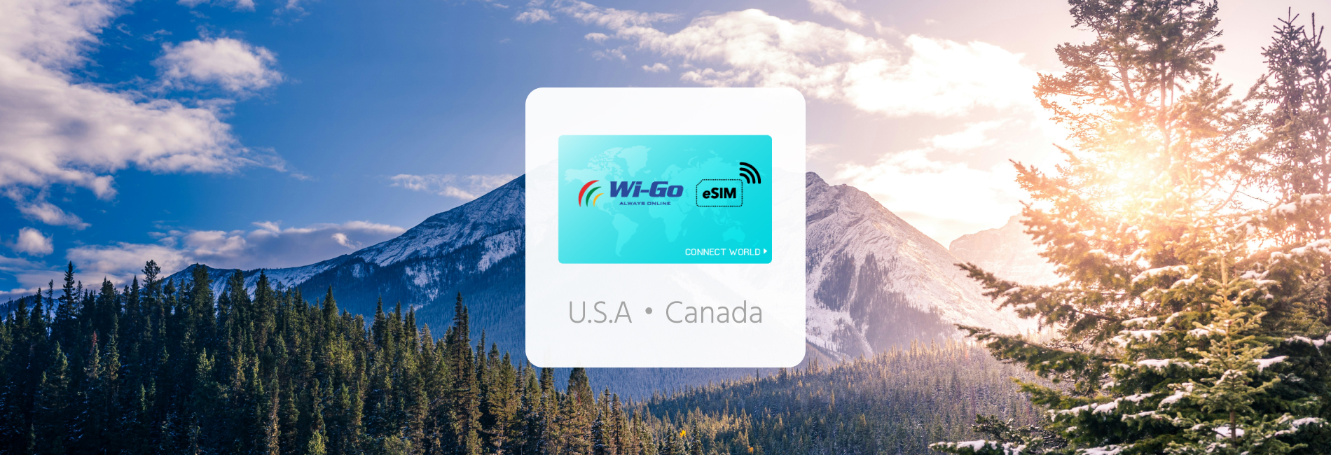 美國&加拿大網卡｜美加3/5/7/14/30天每日流量/總量eSIM - KKday