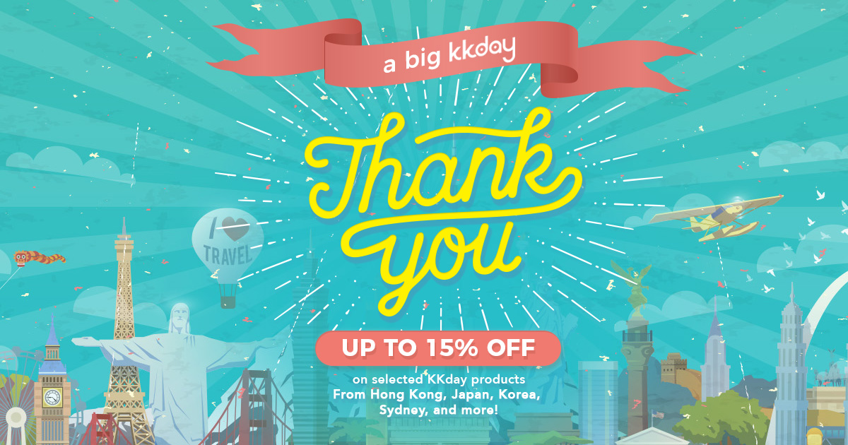 Thankgiving Up to 15% Off - KKday
