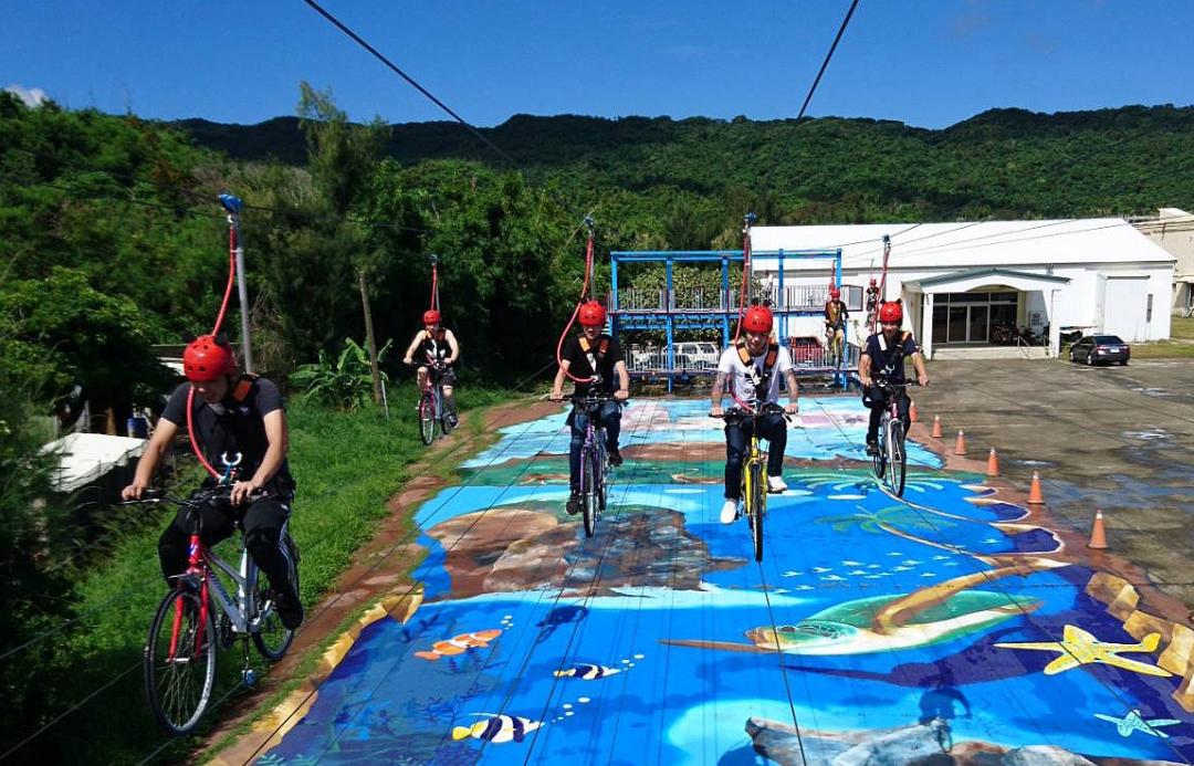空中飛人 空中腳踏車刺激體驗 墾丁新玩法 348 愛票網