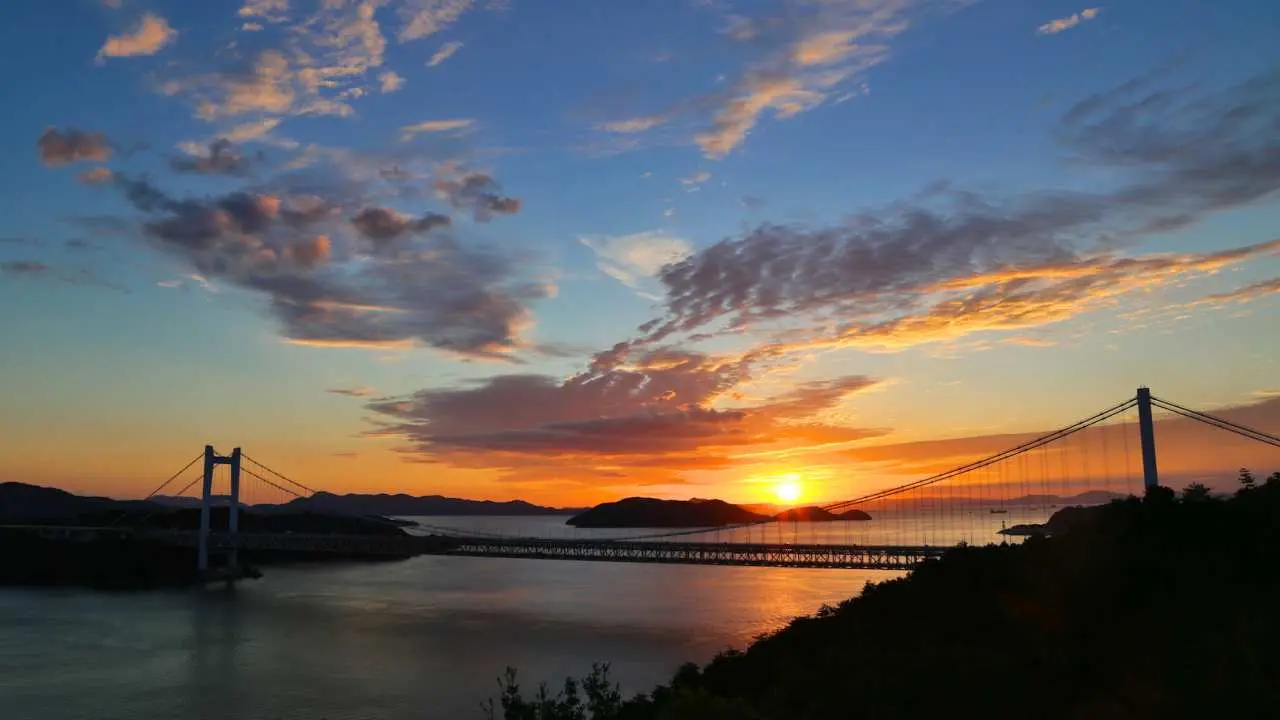 [Japan] Okayama | Washiba Mountain sunset view bus ticket | JR Kojima Station