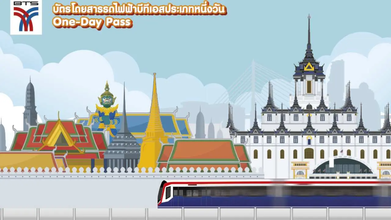 Bangkok BTS Skytrain One-Day Pass (Order SIM Card to Enjoy Discount)