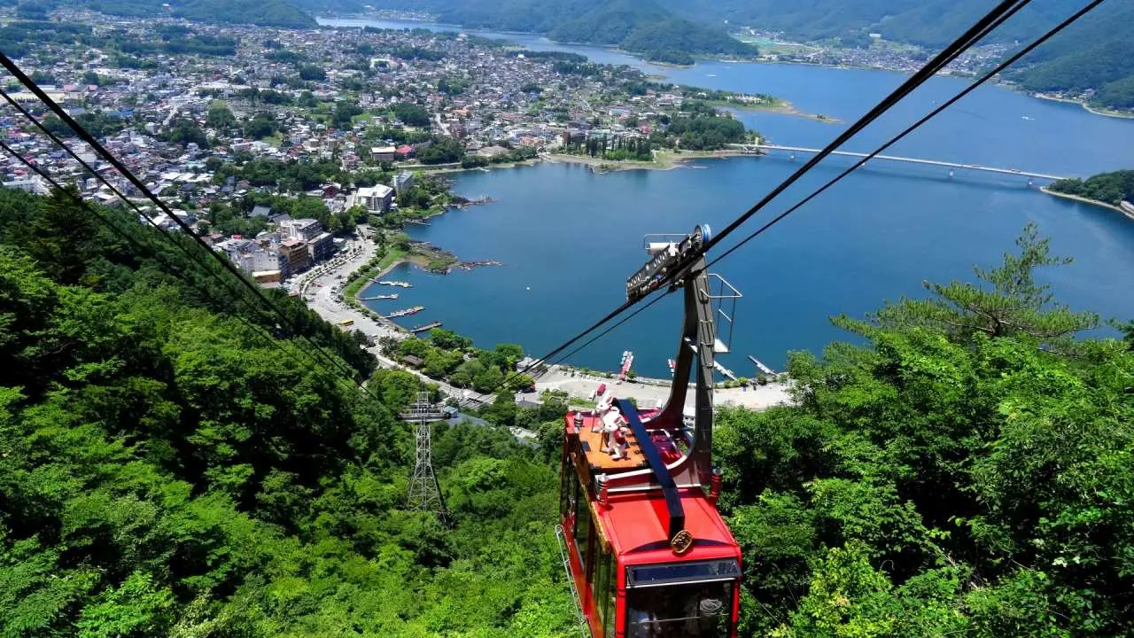 日本山梨|富士山河口湖全景纜車來回車票兌換券