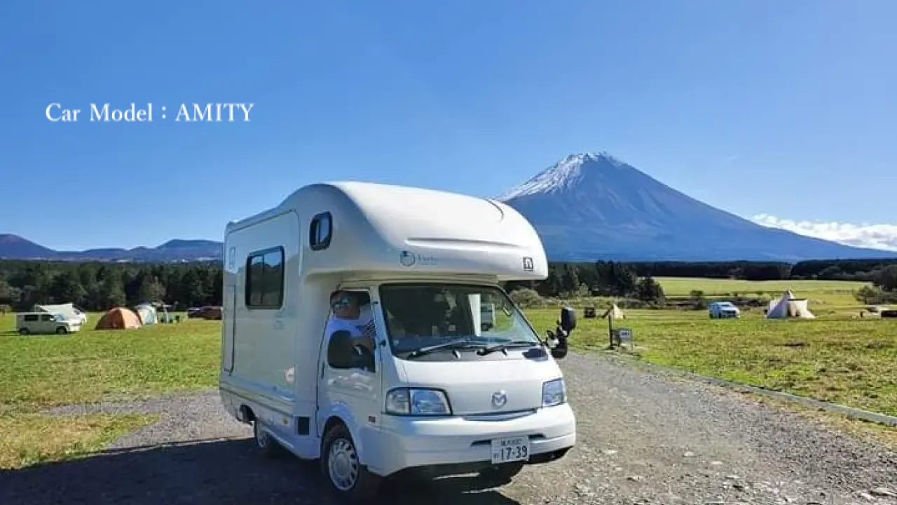 Tokyo campervan rental / Can be rented for a minimum of 2 days / Can choose from 5 vehicles (2 people (sleeps 2) - up to 6 people (sleeps 6))