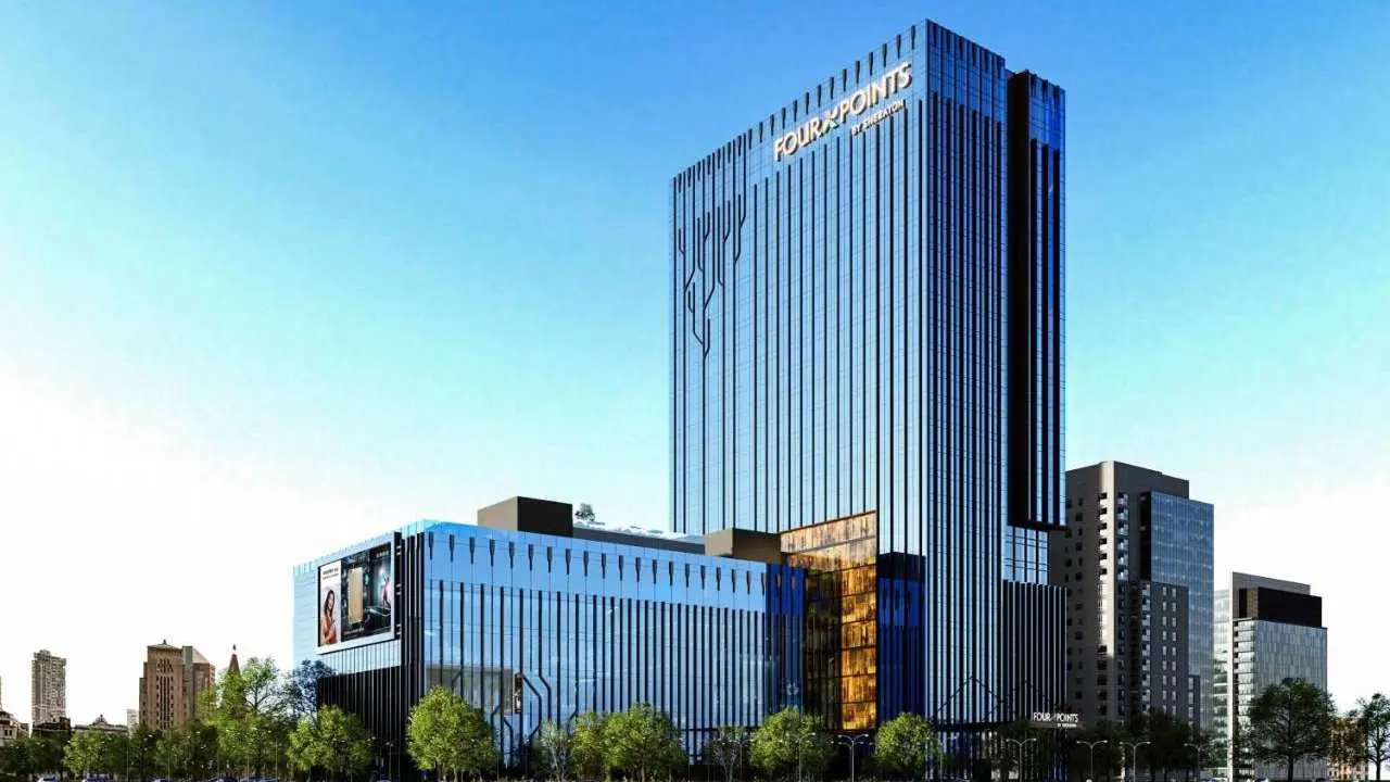 【中國深圳/光明區】光明福朋喜來登酒店 Four Points by Sheraton Shenzhen Guangming|含雙早+可選擇下午茶/晚餐|提供免費接送機巴士、近鳳凰城地鐵站