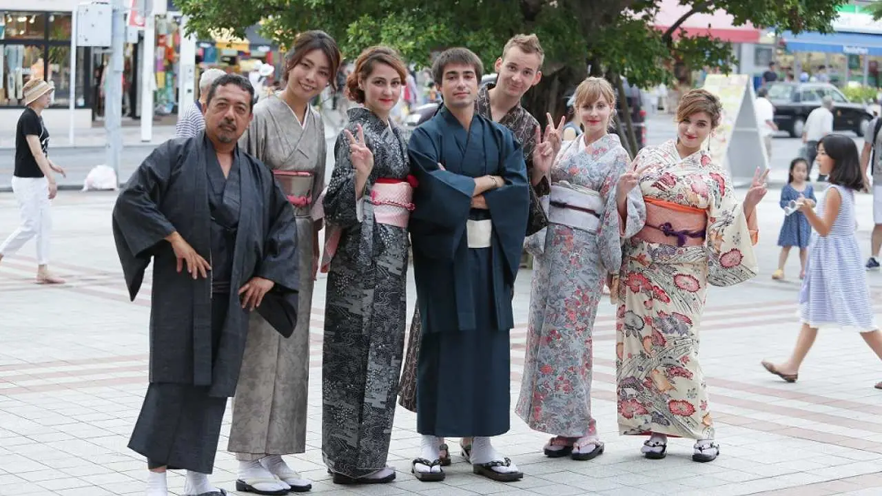 日本沖繩|美櫻 Chura Sakura 浴衣&和服體驗
