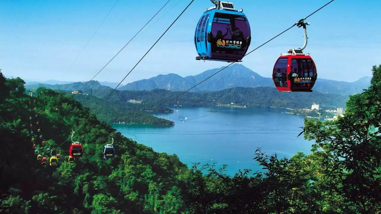 Nantou | Sun Moon Lake Package | Sun Moon Lake Cable Car Ticket, Lake Boat Ticket, and Bicycle Rental Voucher