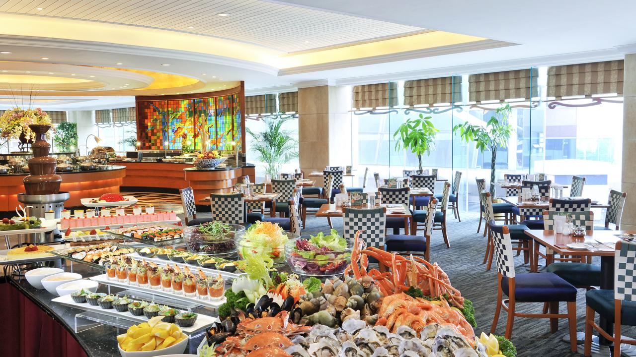 【Hotel Buffet 2023】Greens Café |Lunch Buffet|Dinner Buffet|Harbour Plaza North Point