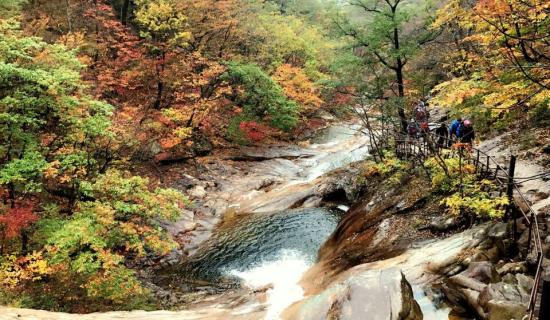Mùa thu Hàn Quốc núi Seoraksan