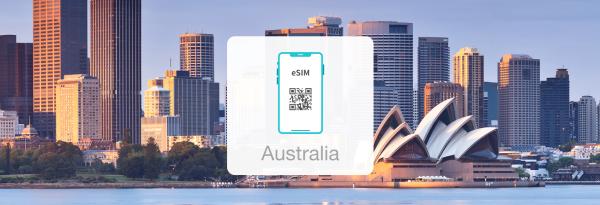 호주 SIM 카드 | 호주 TeleChoice 인터넷 + 통화 eSIM(Telstra 신호 사용)