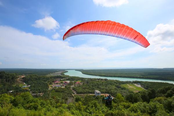 馬來西亞|雪蘭莪|朱格拉山雙人滑翔傘體驗