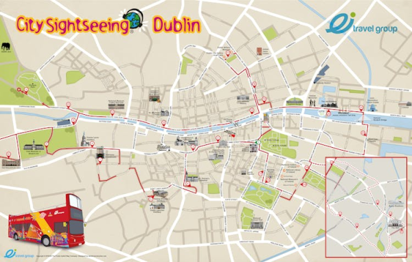 Dublin 24 or 48 hour hop-on hop-off bus pass