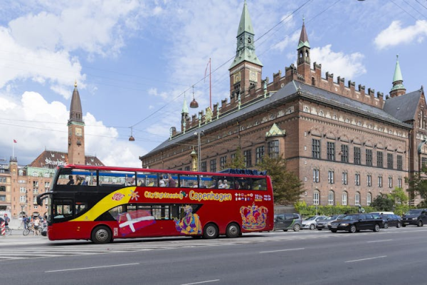 72h Hop-On Hop-Off bus tour ticket Copenhagen