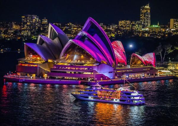 【Early Bird】2024 Vivid Sydney Lights Sightseeing Cruise | Australia