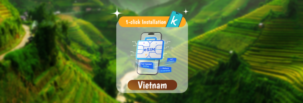 ベトナム ベトテル(Viettele)eSIM 電話番号付プラン選択可