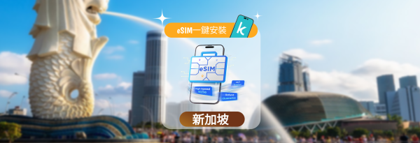 【50%折扣】新加坡 eSIM | 1-30 天每日/总流量套餐
