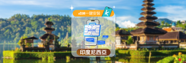 【50%折扣】印度尼西亚 eSIM | 1-30 天每日/总数据计划