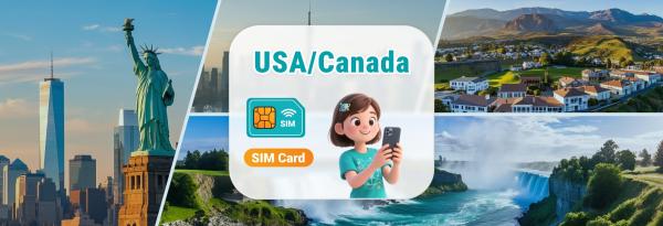 美加网卡|美加7/14/30天上网卡|台湾、中国、香港寄送