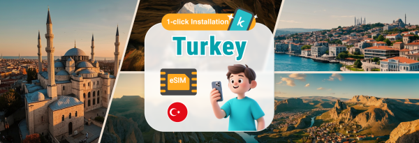 [50% OFF] Türkiye 5G SIM Card | Türkiye 3/5/7/14/30 Days Daily Data/Total eSIM