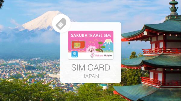 日本網卡|4G/LTE 高速上網吃到飽|日本機場領取 (Sakura Mobile)