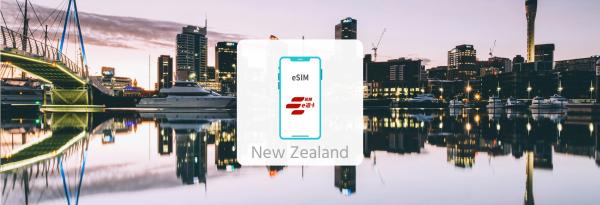 【5折優惠】紐西蘭 每日流量/總量 eSIM