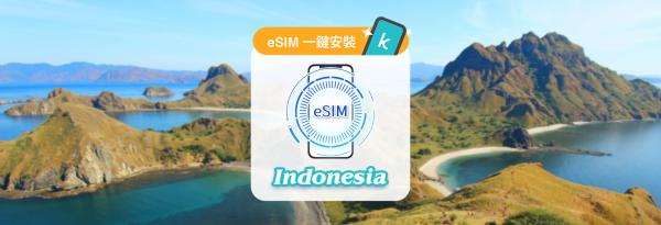 印尼网卡|每日高速流量型 / 总量型 eSIM