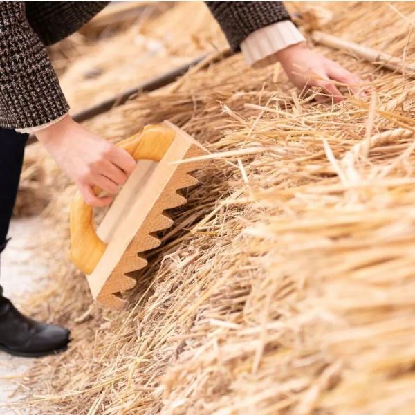 學習茅草屋頂工匠直接傳授的傳統技術的茅草屋頂體驗(京都美山傳統文化體驗)
