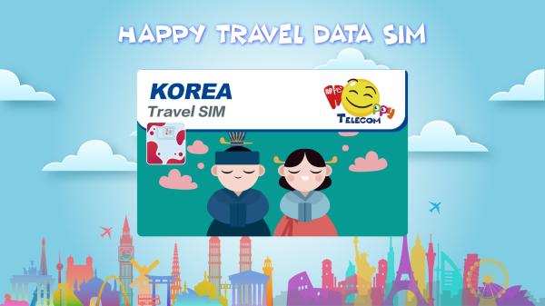 [Buy One Get One Free] Korean SIM Card | SK Telecom | 1-30 Days | Pick Up/Delivered from Hong Kong