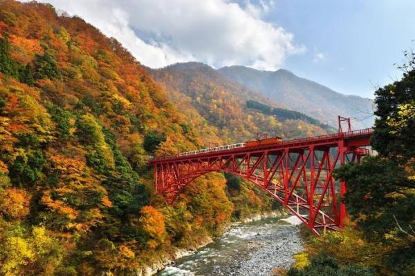 Toyama, Nhật Bản|Đường sắt hẻm núi Kurobe・Tàu du lịch|Unazuki・Vé khứ hồi Nekomata