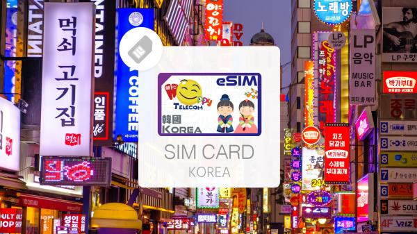 【秋冬促銷二件七折】韓國網卡|韓國SKT 每日500MB/1GB上網卡 eSIM