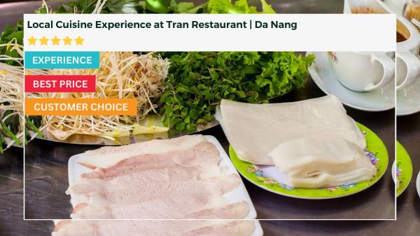 トランレストランで郷土料理体験 |ダナン