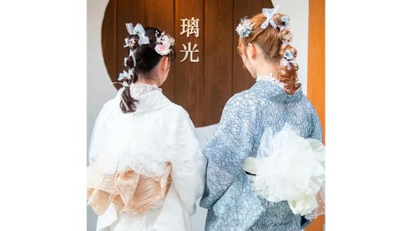 璃光kimono 髮型設計+髮飾方案|專業造型師為您服務