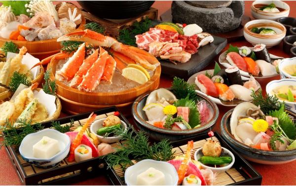 北海道美食|北海魚薄野店|海鮮精選5道菜