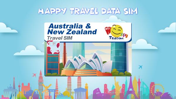【買一送一】澳洲、紐西蘭Sim Card Optus/Spark電信|香港寄送、領取
