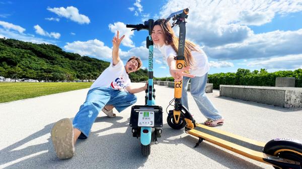 2/3/4/5天任选|日本冲绳Rimo电动车租借|无需驾照&免费送车至饭店&提供免费中文线上助手