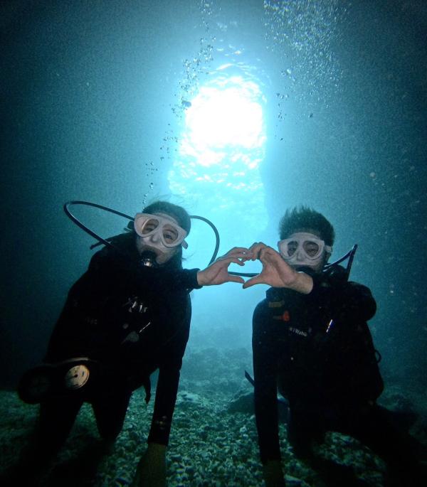 日本沖繩 |藍洞潛水 |歡迎初學者!包車導遊,免費攝影!