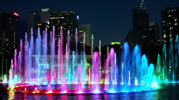 私人吉隆坡夜間之旅,含交響樂噴泉表演和吉隆坡塔夜間觀察門票 |馬來西亞