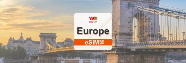 [10% Off] European eSIM Card | Orange native data plan with 20-100GB compatible across multiple European countries