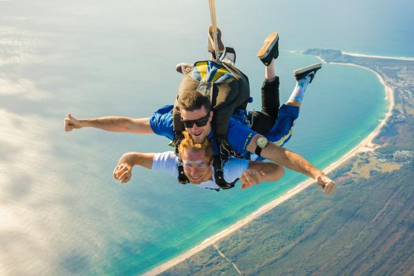 澳洲黃金海岸 | 拜倫灣 (Byron Bay) 高空跳傘體驗