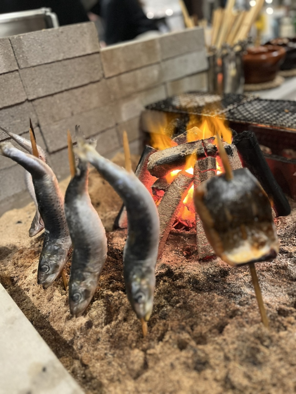 Kyoto Prefecture, Kyoto Station area | Seafood Irori Yaki Vancouver(いろり焼 晩喰場)| Seat Reservation Only