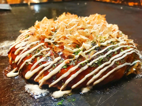 Kyoto Prefecture, Mibu and Nijo Castle Area | Izakaya Okonomiyaki & Teppanyaki Nakanaka(お好み焼き&鉄板焼き 中々)| Seat Reservation Only