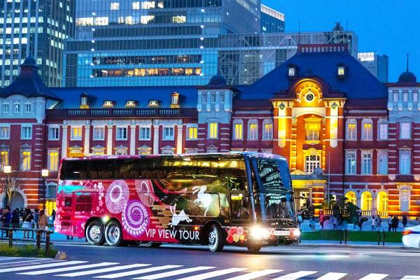 日本東京雙層露天觀光巴士車票|VIP VIEW TOUR