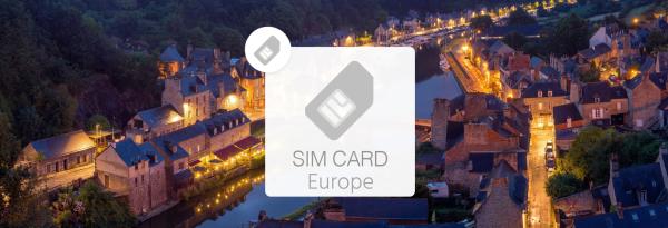 【30% OFF】歐洲多國SIM CARD|每日高速500MB/1GB/2GB/3GB|香港機場領取