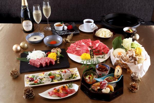 Osaka, Japan|Kobe Beef Ishidaya Herbis PLAZA|Kobe Beef Sukiyaki/Shabu-shabu