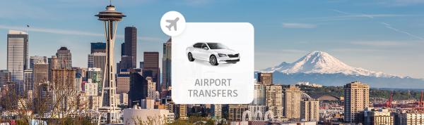 シアトル・タコマ国際空港⇔シアトル市内ホテル 貸切チャーター車 空港送迎サービス(アメリカ)