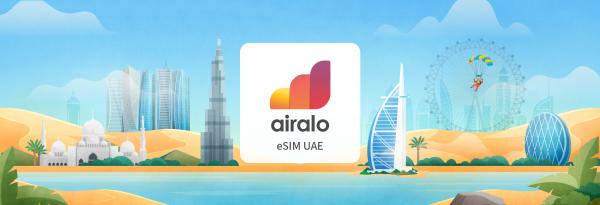 Airalo UAE eSIM: UAE 1-50GB unlimited data eSIM