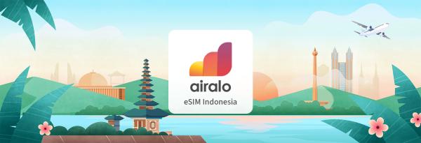 【Airalo Indonesia eSIM】 Indonesia 1~20GB total, unlimited data eSIM