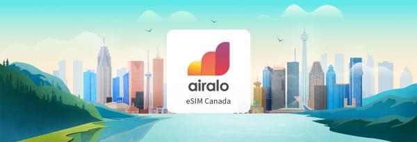 【Airalo Canada eSIM】Canada 1~20GB total, unlimited data eSIM