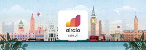 【Airalo UK eSIM】UK 1~20GB total eSIM