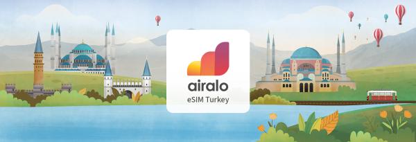 【Airalo 土耳其 eSIM】土耳其 1~20GB 总量、无限流量型 eSIM